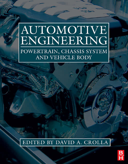 Automotive Engineering Powertrain, Chassis System and Vehicle Body - Cover image